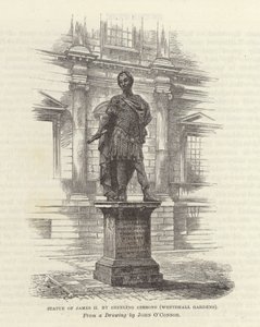 Statua di Giacomo II di Grinling Gibbons da English School