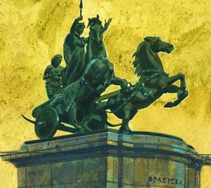 Statua della regina Boadicea da English School