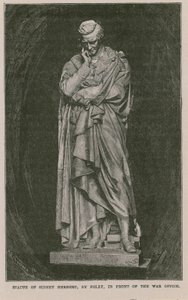 Statua di Sidney Herbert da English School