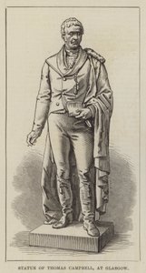 Statua di Thomas Campbell, a Glasgow da English School