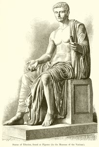 Statua di Tiberio trovata a Piperno da English School
