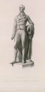 Statua di William Pitt da English School