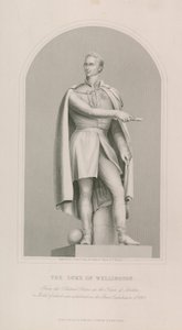 Statua del Duca di Wellington da English School