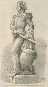 Statua del defunto Sir William Peel da English School