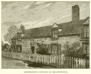 Cottage di Stephenson a Killingworth da English School