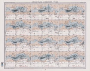 Tracce e frequenza delle tempeste, Mondo