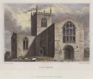 Chiesa di Stow, Lincolnshire da English School