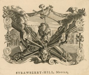 Strawberry Hill, Londra, 1760 da English School