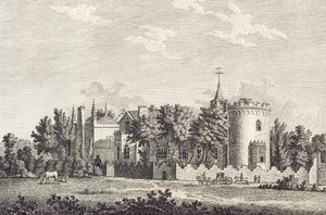 Strawberry Hill: Fronte Nord, 1784
