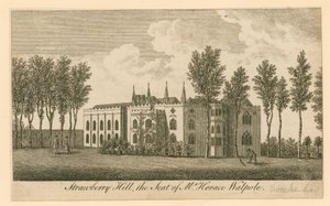 Strawberry Hill, Twickenham, Londra; la residenza di Mr Horace Walpole da English School