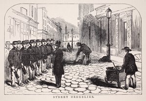 Gli ordinati di strada, illustrazione da London Labour and London Poor di Henry Mayhew, pub. 1862 da English School