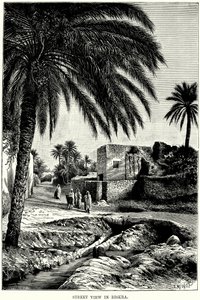 Street View a Biskra (incisione)