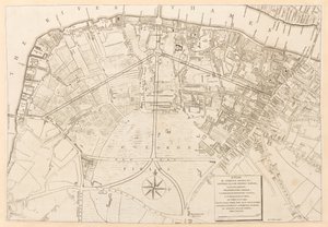 Mappa stradale di Londra, Mappe K.Top.27.47 da English School