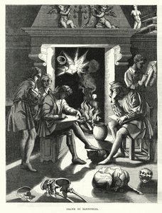 Studio di Baccio Bandinelli nel XVI secolo da English School