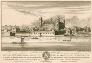 Suffolk House (poi Northampton House e Northumberland House), Charing Cross, Londra da English School
