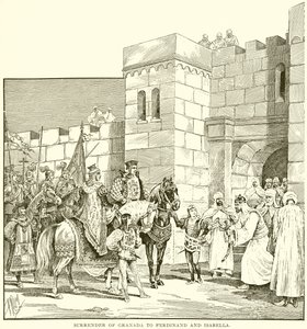 Resa di Granada a Ferdinando e Isabella da English School