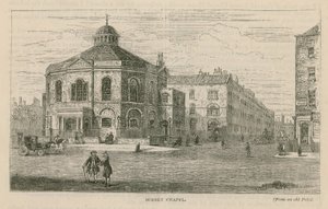 Cappella del Surrey, Blackfriars Road, Southwark (Cappella di Rowland Hill) da English School
