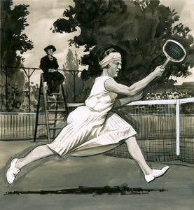 Suzanne Lenglen, campionessa di singolare femminile da English School