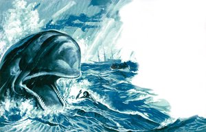 Inghiottito da una balena