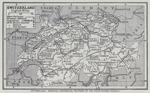 Svizzera, Principali caratteristiche commerciali della Repubblica Montuosa da English School