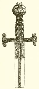 Spada del Re Francesco I da English School