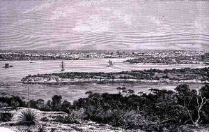 Porto di Sydney, Nuovo Galles del Sud, Australia, da 