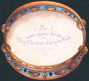 Tamburello, Cartolina di Natale da English School