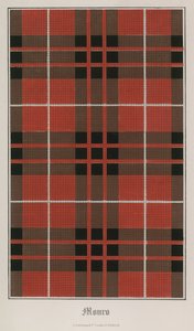 Tartan del Clan Munro da English School