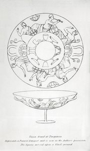 Tazza trovata a Tarquinia
