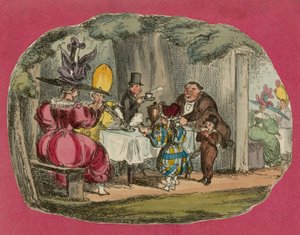 Tè nei Vauxhall Gardens da English School