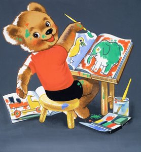 Orsetto di peluche da English School