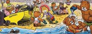 Orsetti sulla spiaggia da English School