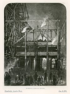 Temple Bar, Londra. Demolizione, 1878
