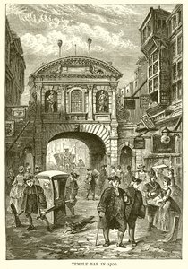 Temple Bar nel 1700