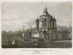 Tempio della Concordia eretto per la Pace del 1814