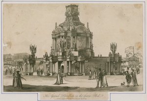 Tempio della Concordia eretto per la Pace del 1814