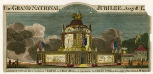 Tempio della Concordia per celebrare la Pace del 1814
