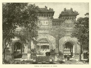 Tempio di Confucio a Pechino da English School