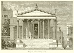 Tempio di Giove Statore (Restaurato) da English School