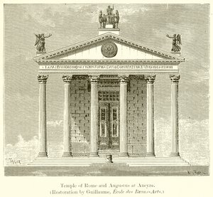 Tempio di Roma e Augusto ad Ancyra da English School