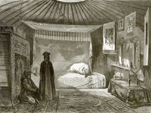 Tenda di una principessa Kalmuk da English School