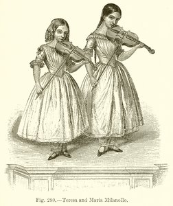 Teresa e Maria Milanollo da English School