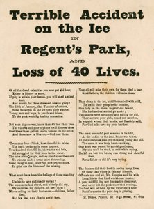 Terribile incidente sul ghiaccio a Regents Park, Londra da English School