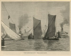 Regata delle barche a vela del Tamigi da English School