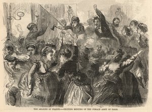 Le Amazzoni di Francia; incontro emozionante dell