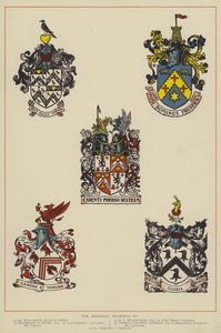 I Cuscinetti Armoriali (litografia a colori)