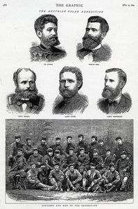 La spedizione polare austriaca, pubblicata in The Graphic, 14 novembre 1874 da English School
