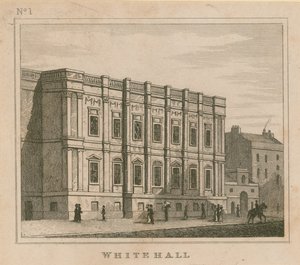 La Sala dei Banchetti, Whitehall da English School