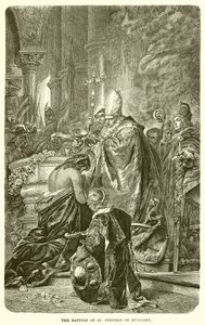 Il battesimo di Santo Stefano d