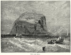 La roccia del basso (incisione) da English School